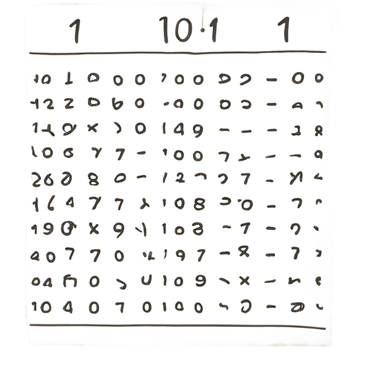 101 written on a piece of paper emoji