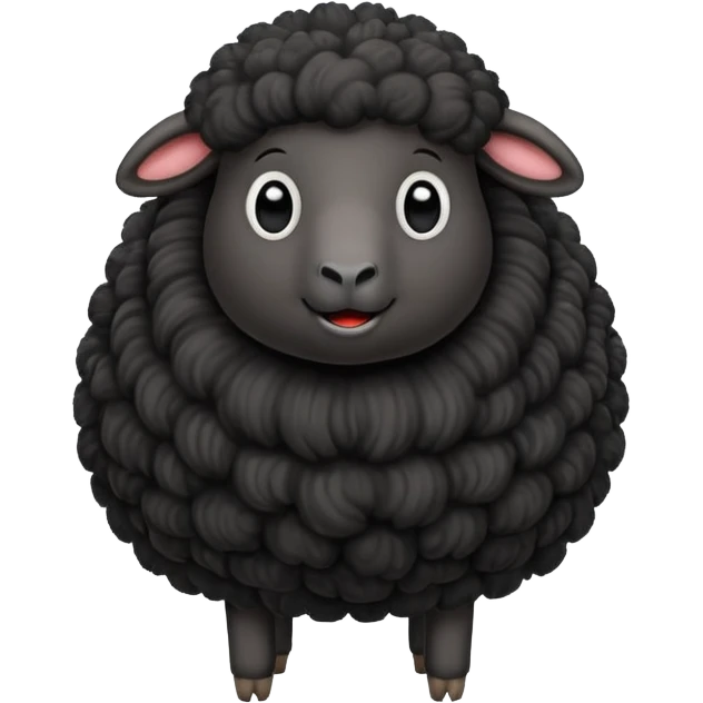 black sheep dancing emoji