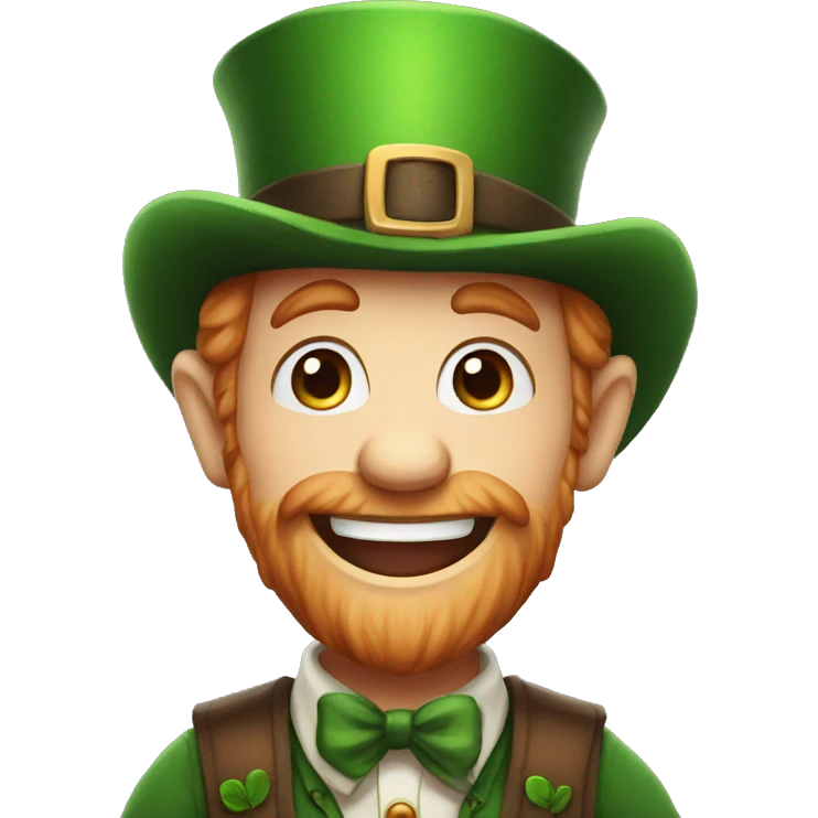 mischievous leprechaun emoji