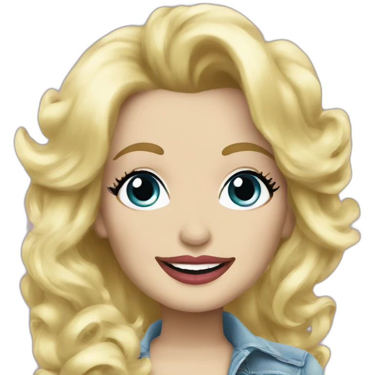Dolly Parton you're welcome emoji