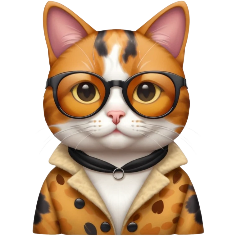 Cat wearing sunglasses emoji