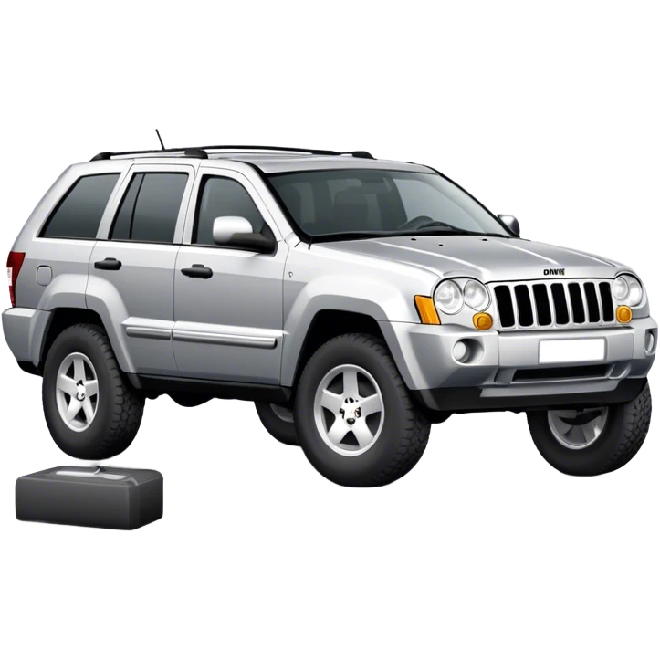 Silver 2006 jeep grand Cherokee  emoji