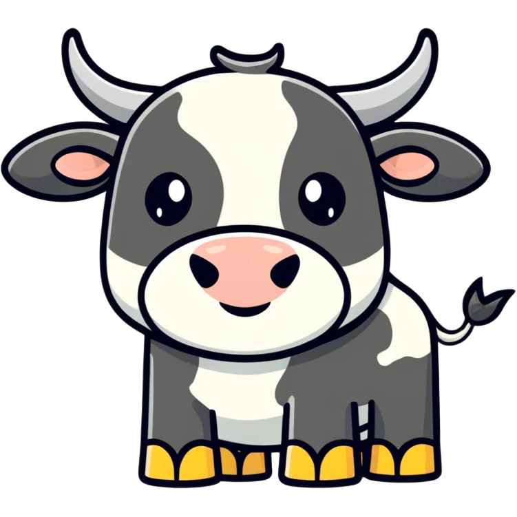mad cow  emoji