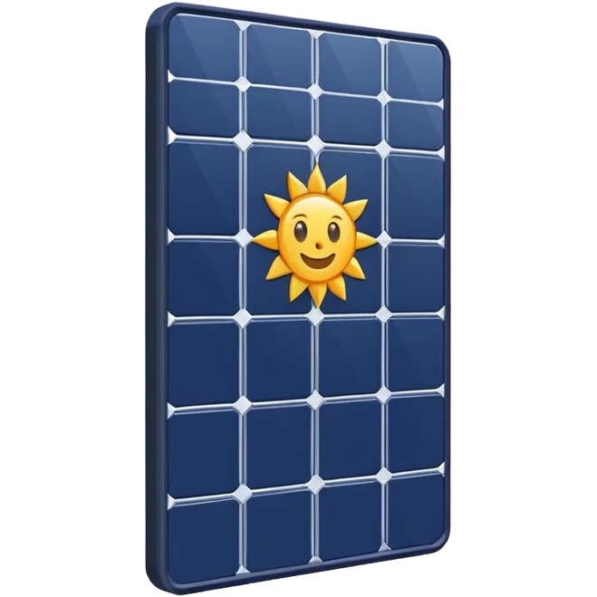 solar panel emoji