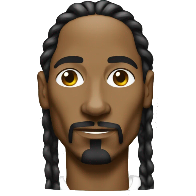 snoop dogg with cornrows emoji