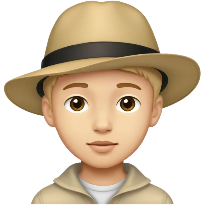 Boy with hat on emoji