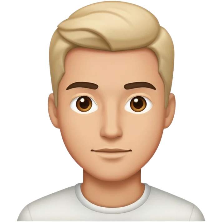 man handsome style  emoji