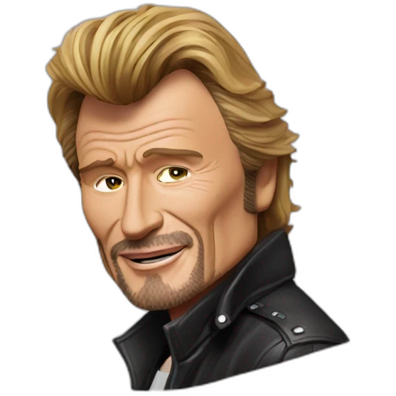 Johnny hallyday emoji