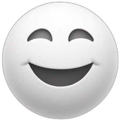 happy Emoji set, strict front view 3D matte minimalist flat, white design app background, minimal sleep therapy app splash, neumorphism minimal design emoji