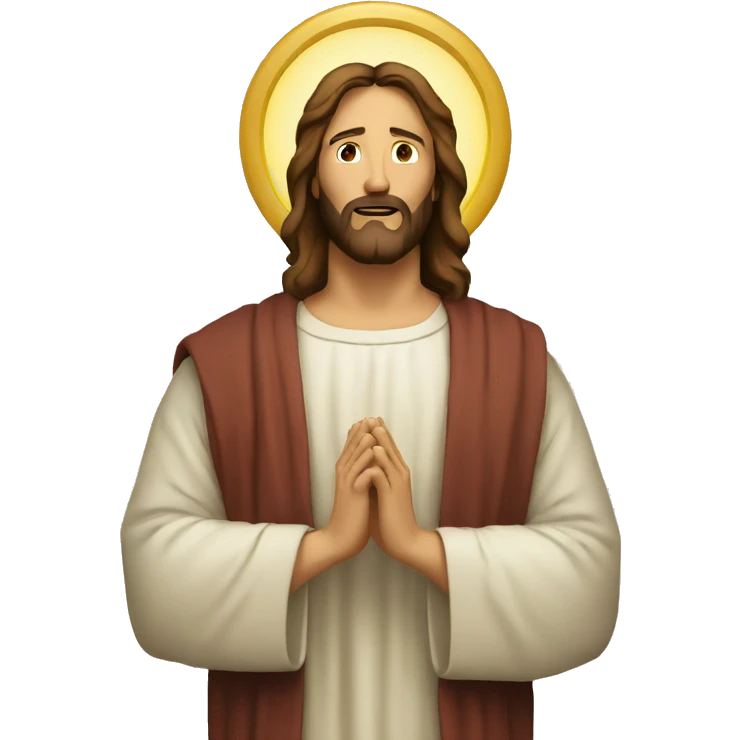Jesus Christ prayer  emoji