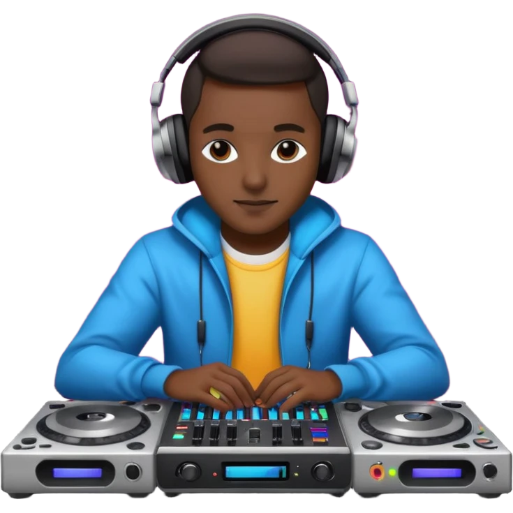 DJ AND HIS STUFF emoji