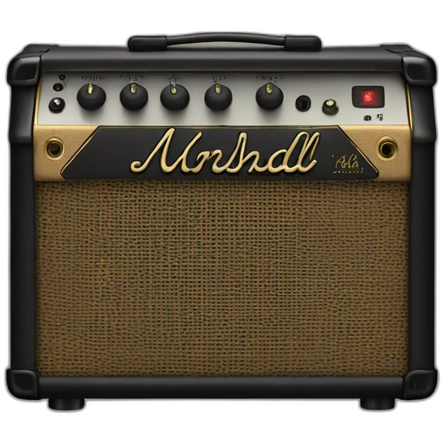 marshall amp emoji