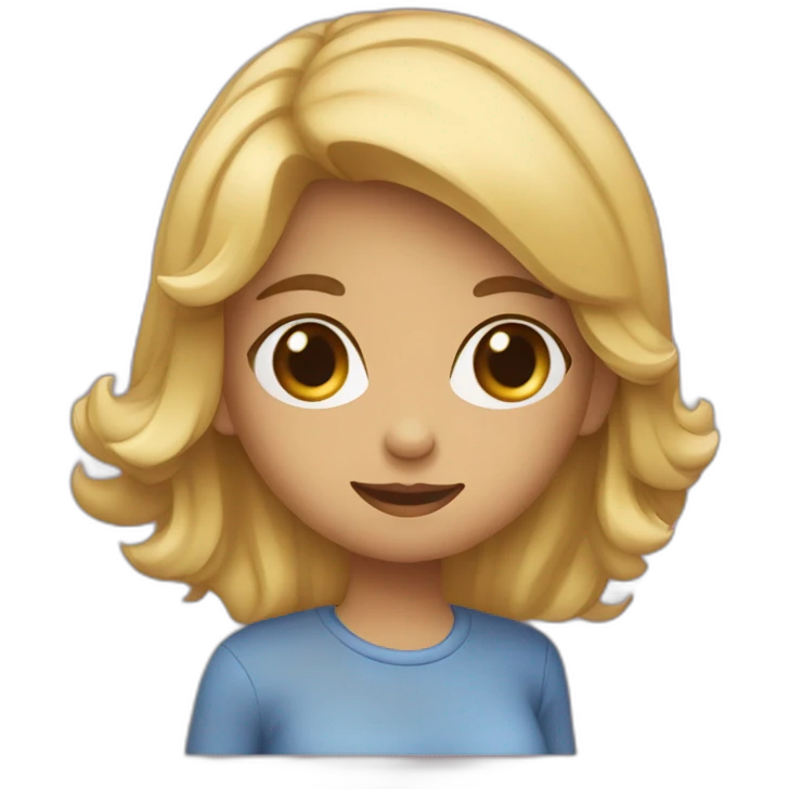 Fille qui embrasser son copain emoji