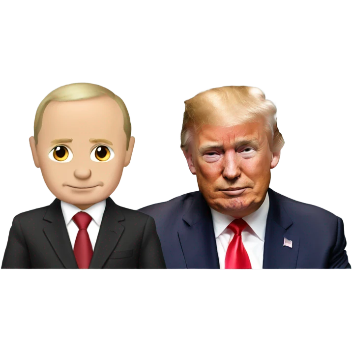 Putin with trump emoji