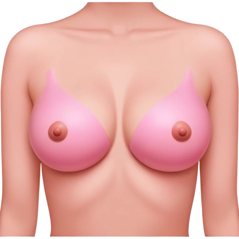 Tits with pink nipples emoji