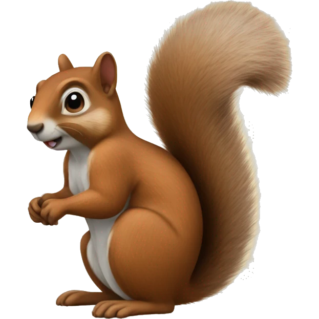 The Iranian squirrel emoji
