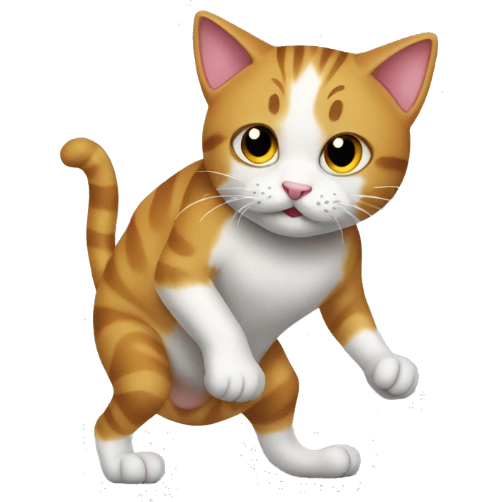 Twerking cat emoji