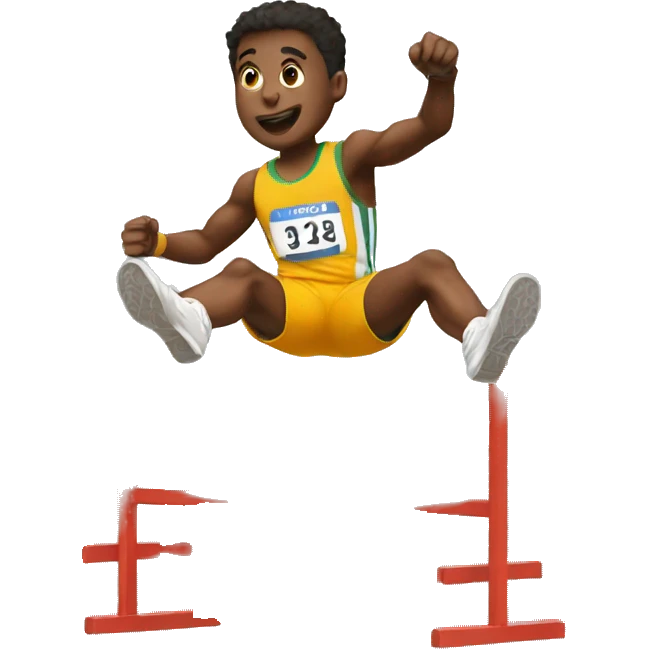 hurdle emoji