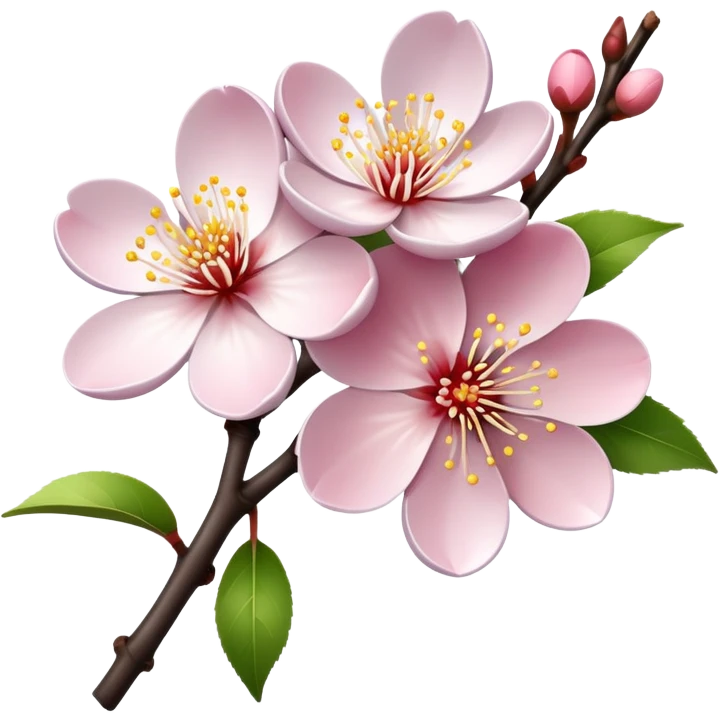 Single plum blossom  emoji