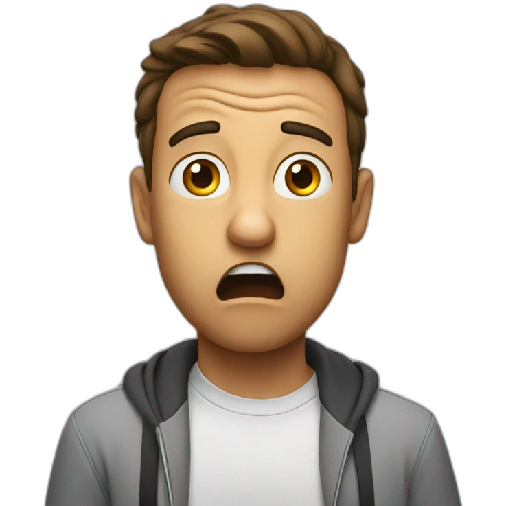 shocked meme emoji