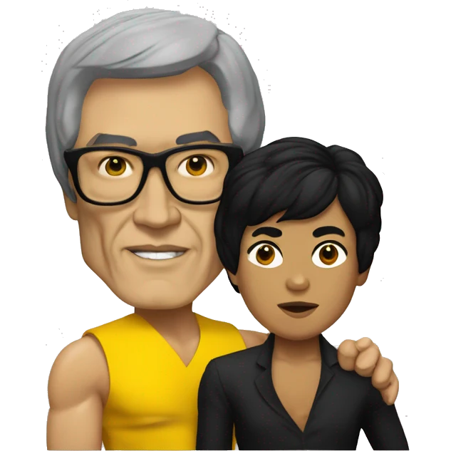 Diane Wilson with Bruce Lee emoji