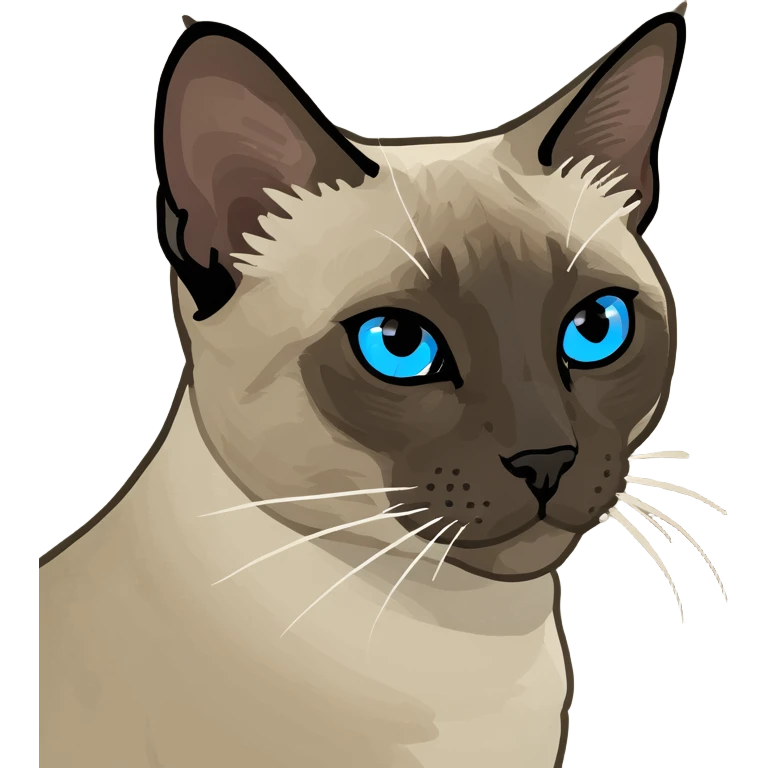 siamese cat emoji