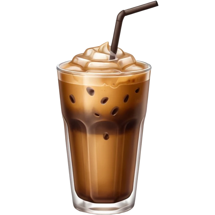 Ice coffee  emoji