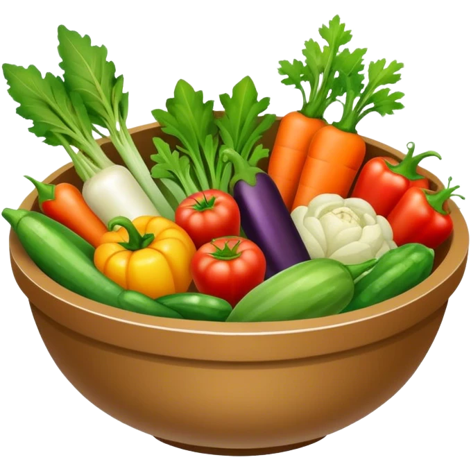 Homegrown veggies emoji