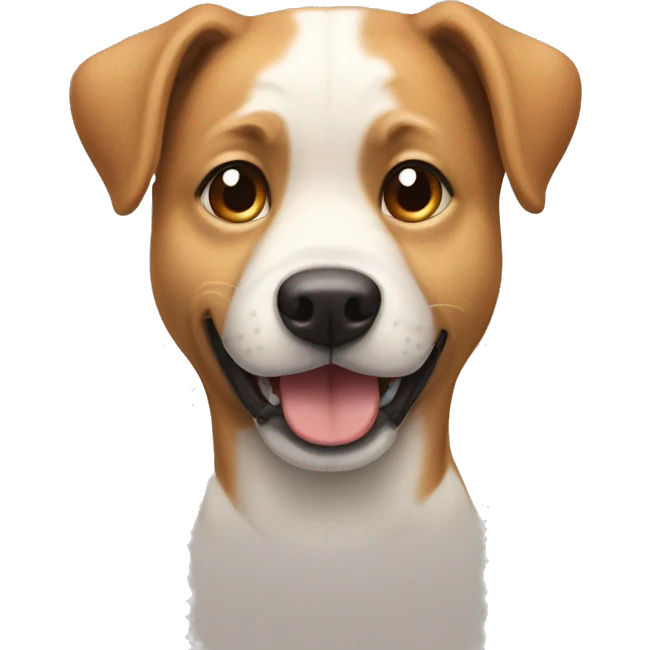 Dog jacc russel emoji