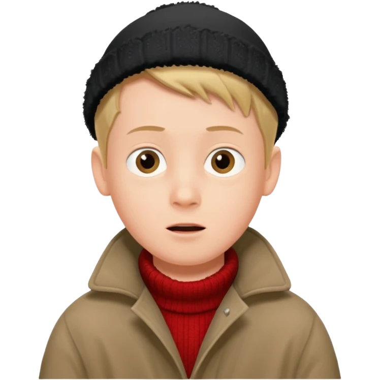 мальчик Кевин из фильма «Один дома»  emoji