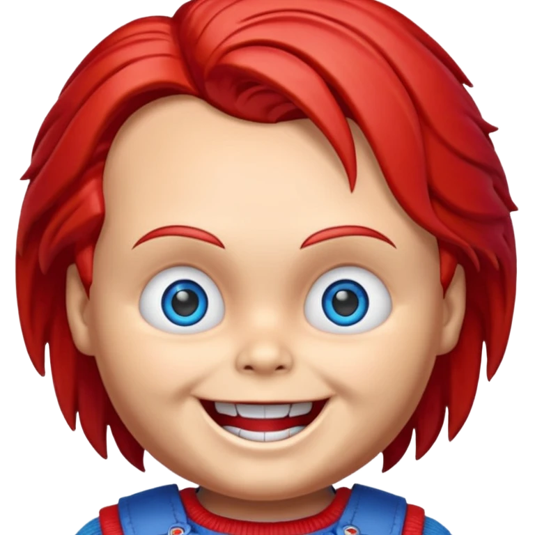 Un emojin de chuky emoji