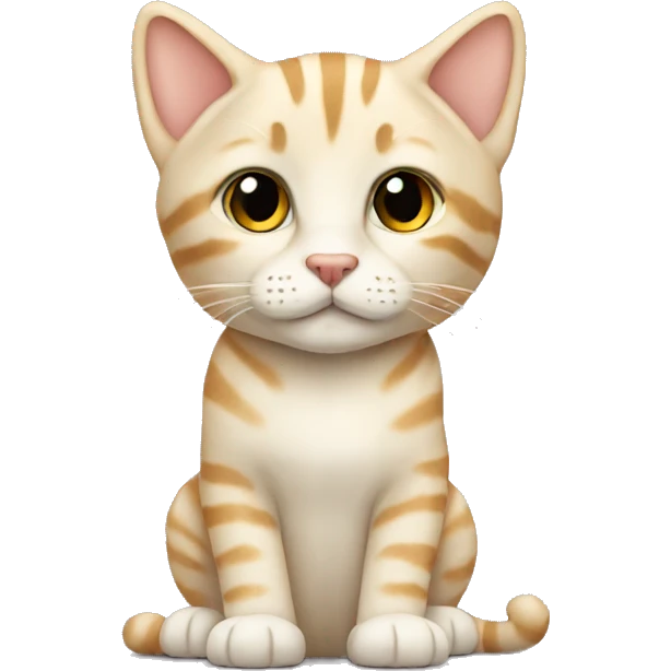 Light Cream tabby emoji