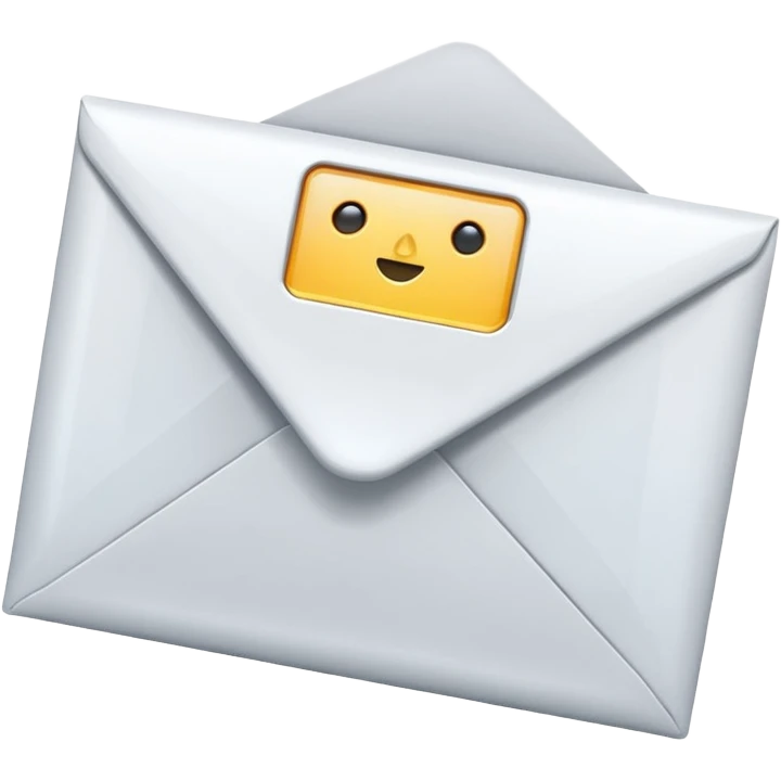 an envelop with a timer on it (to represent a programmed message) emoji