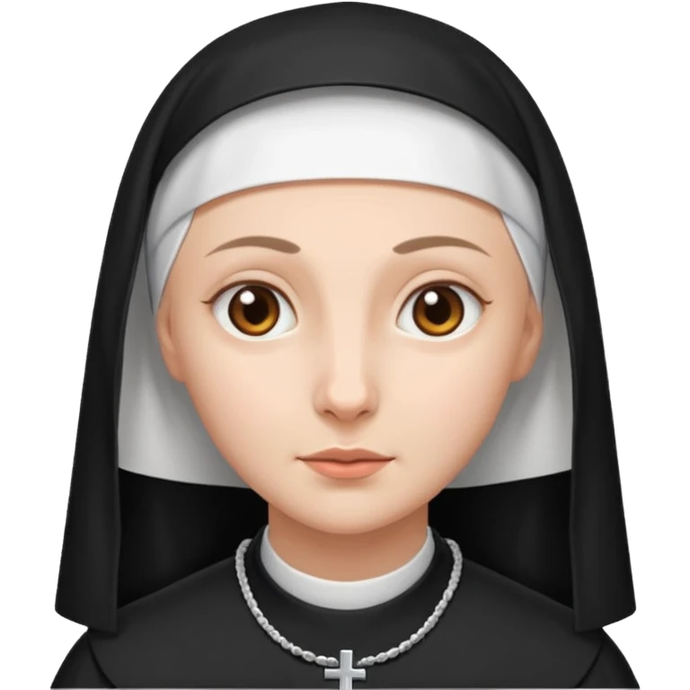 The nun emoji
