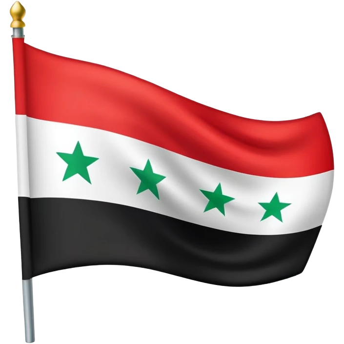 Independence Syrian flag emoji