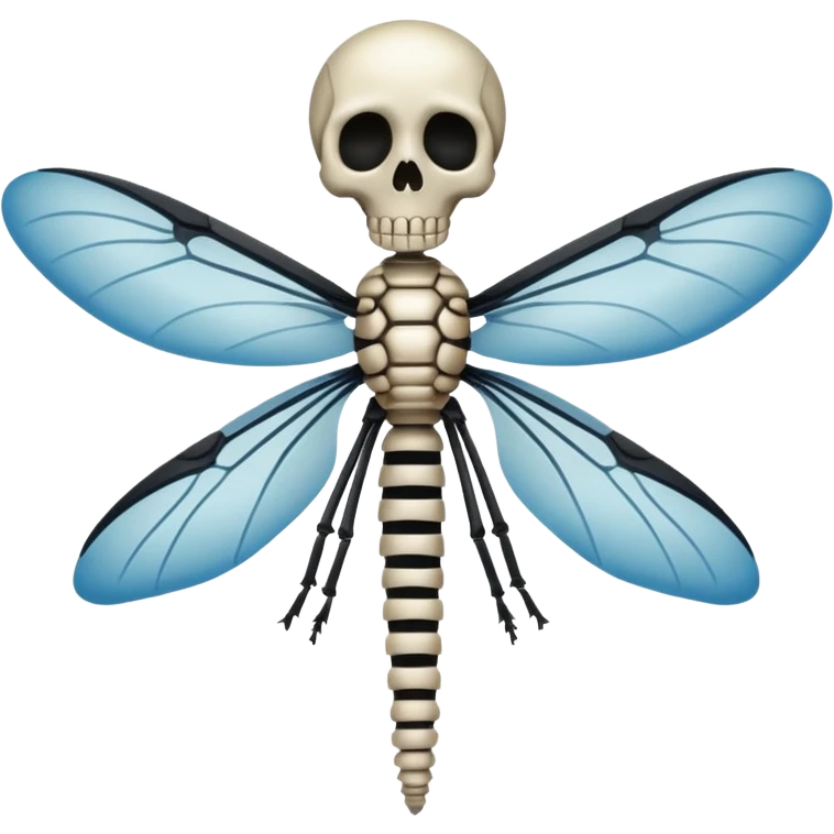 Skelett mit Schleife was zwinkert emoji