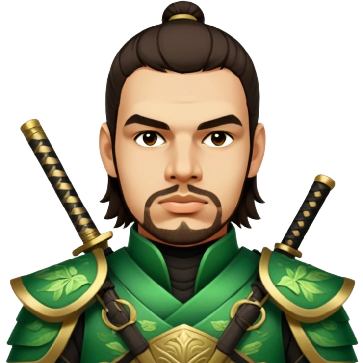 Emerald Samurai emoji