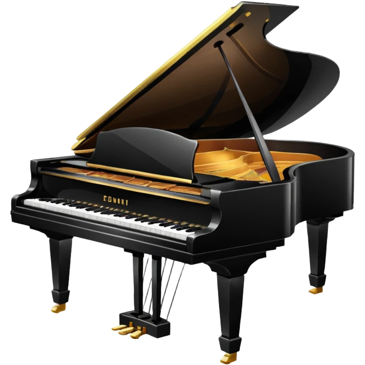 grand piano emoji