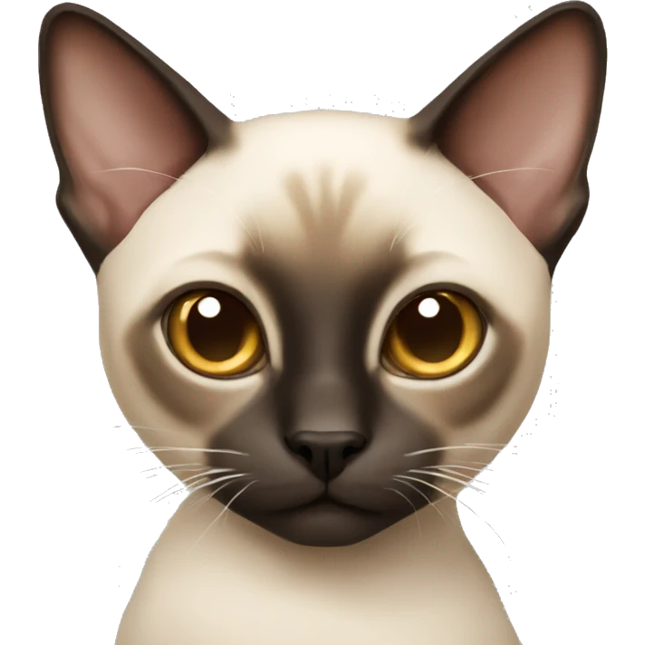 Siamese cat emoji