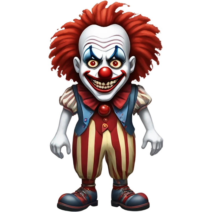 Demon clown emoji