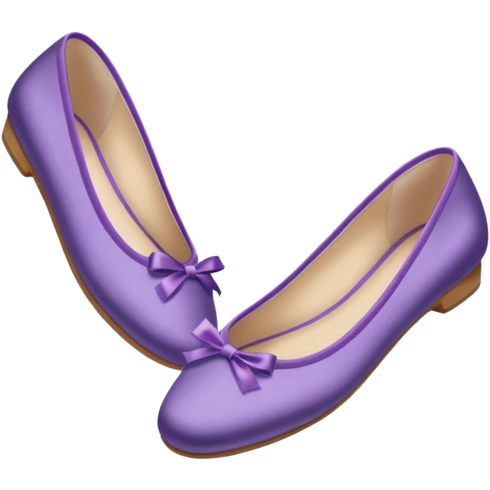 purple ballerina flats emoji
