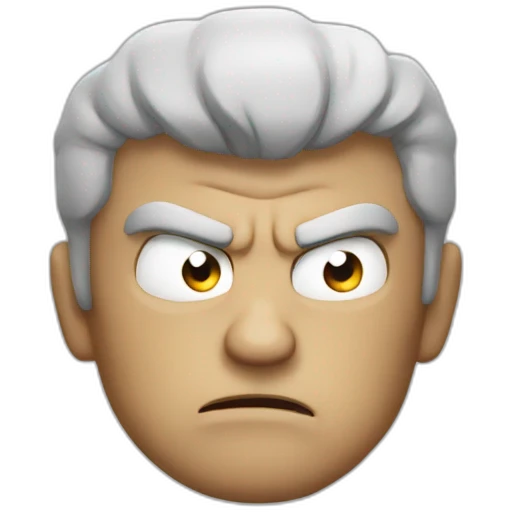super angry emoji