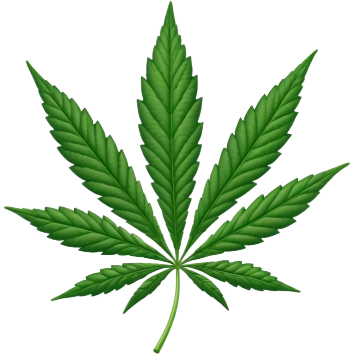 Cannabis leaf emoji