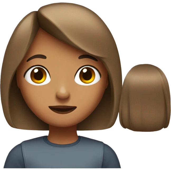 girl with bob emoji