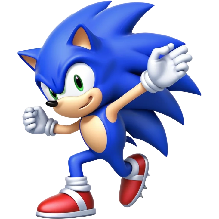 Sonic the Hedgehog emoji