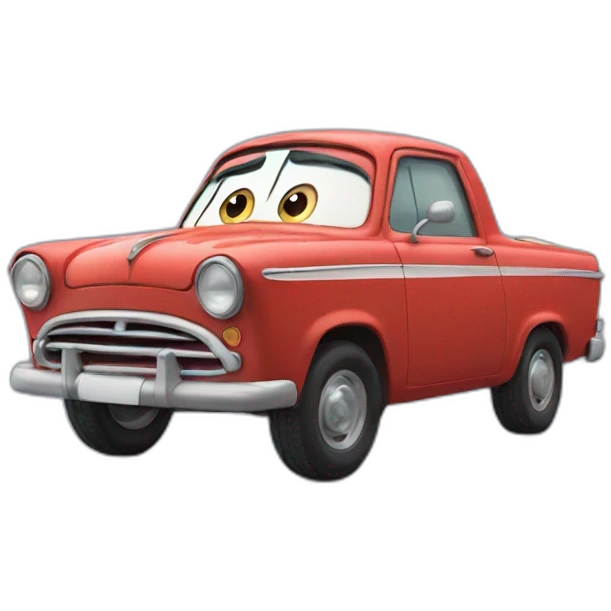 Pixar car emoji