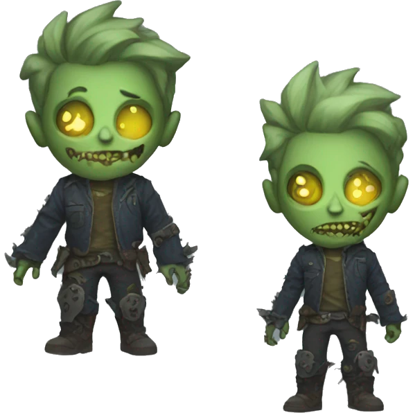 Fallout boy as a ghoul emoji
