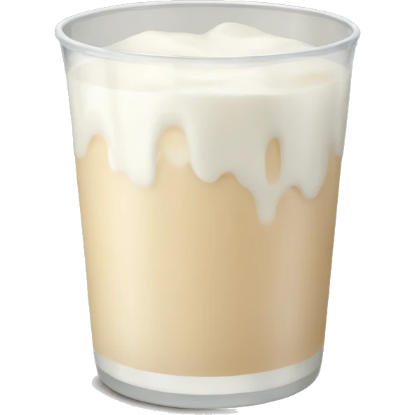 leche con grasa emoji