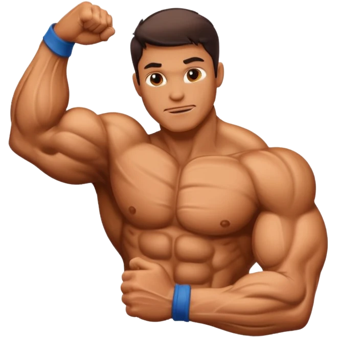 muscular and bold veiny arm emoji emoji