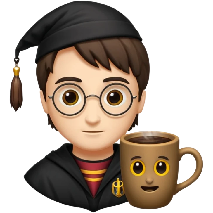 Harry Potter wand sade şekilsiz sadece kahverengi  emoji